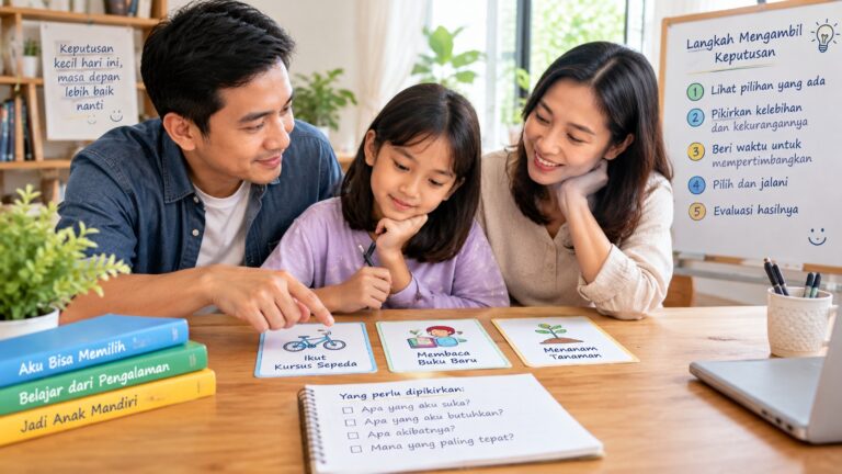 Mengapa Anak Perlu Belajar Mengambil Keputusan Sejak Dini